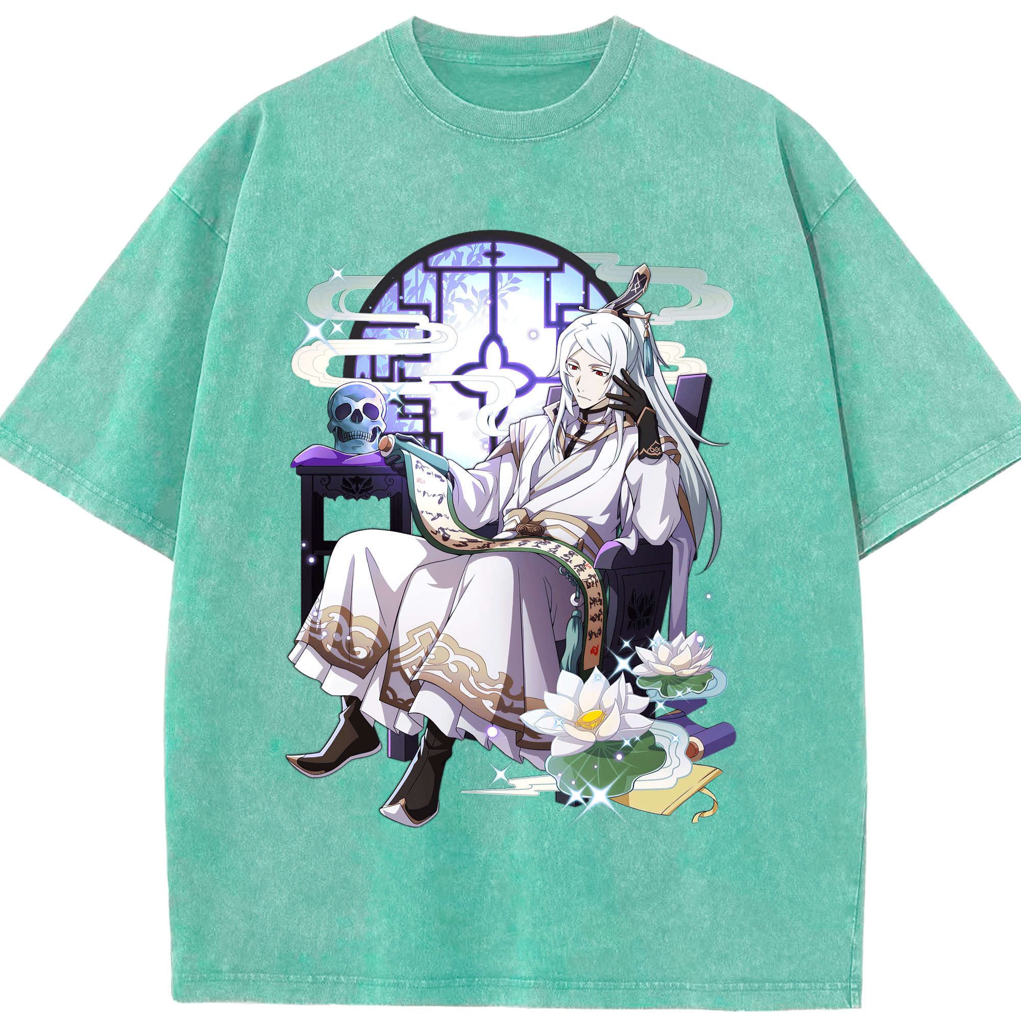 （画像用） 文豪ストレイドッグス Bungo Stray Dogs 綿100% ヴィンテージ風 半袖Tシャツ（フロントプリント）